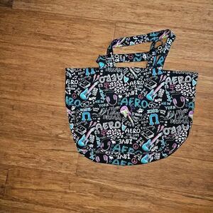 Aeropostale Rock and Roll Y2K Large Tote Bag